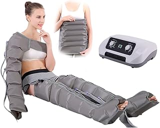 Masseur de compression d'air pour les jambes, drainage lymphatique, masseur électrique de compression