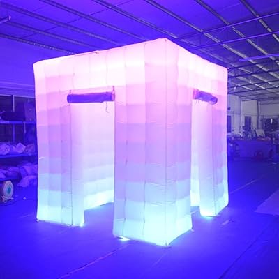 Enceinte de cabine photo gonflable 2 portes, avec lumière led, ventilateur, télécommande, tente de fond de cabine photo portable de 8,2 x 8,2 x 8,2 pieds pour la publicité, les centres commerciaux, les événements, les salons professionnels. DIAYTAR COTE D'IVOIRE est une boutique en ligne qui propose une expérience d'achat unique et personnalisée à ses clients. La boutique dispose d'une équipe de service client dédiée qui est toujours prête à aider les clients à trouver ce qu'ils recherchent. Les clients bénéficient également d'une livraison rapide et fiable pour recevoir leurs commandes dans les plus brefs délais.