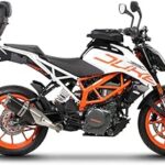 Ensemble shad topmaster ktm duke 125/390 '17, noir k0dk17st