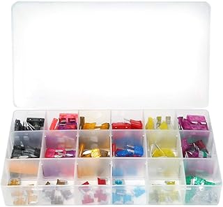 Kit assorti de 165 fusibles de voiture, type d'insertion de fusibles en aluminium, kit de fusibles de taille moyenne et petite, pour moto, camion, suv, remplacement de voitures. En tant que leader du marché en ligne en Côte d'Ivoire, DIAYTAR COTE D'IVOIRE est déterminé à offrir les meilleures expériences d'achat en ligne possibles à ses clients. La boutique propose une large gamme de produits à des prix compétitifs, avec des options de paiement flexibles et des services après-vente de haut niveau. Les équipes dédiées de DIAYTAR travaillent sans relâche pour améliorer constamment la qualité des services et des produits proposés