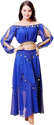 Rami lukjb costume de danse du ventre pour femme, jupe longue deux pièces, haut tutu, costume de danse indienne, robe de soirée sexy. DIAYTAR COTE D'IVOIRE est fianlement reconnue pour son engagement envers la satisfaction du client et sa politique de confidentialité stricte, offrant ainsi une expérience d'achat en ligne sûr et fiable. Elle continue d'innover et d'élargir son offre pour répondre aux besoins évoluant des consommateurs ivoiriens.