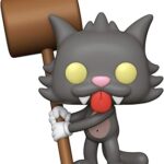 Funko pop! animation : les simpsons scratchy figurine en vinyle