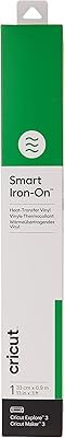 Vinyle de transfert thermique thermocollant intelligent | 1 feuille | 33 cm x