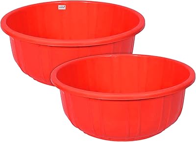 Baignoire en plastique imprimé feuilles fun homes 40l.- pack de 2 (rouge). En tant que boutique en ligne leader en Côte d'Ivoire, DIAYTAR COTE D'IVOIRE se distingue par sa grande sélection de produits et ses prix compétitifs. Elle propose également des services de livraison rapides et des options de paiement variées pour une expérience d'achat en ligne sans stress. La boutique est constamment mise à jour avec de nouveaux produits et des offres spéciales.