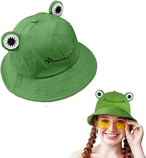 Chapeau bob grenouille, chapeau d'hiver mode elecdon pour femmes été automne solide femmes