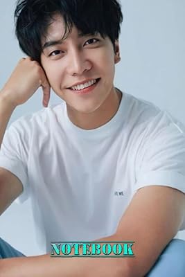 Cahier : carnet de notes lee seung-gi en papier ligné pour écrire, carnet