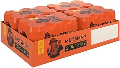 Boisson au gingembre 0 % alcoolisée motman premium, boisson finlandaise rafraîchissante, 330 ml
