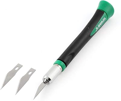 Aexit vert (outils à main) manche en plastique noir artisanat lame en métal sculpture burin outil de coupe 16 cm + 5 lames (54ry46qf225). DIAYTAR COTE D'IVOIRE est une boutique en ligne généraliste qui propose plus de 300000 références de produits divers, positionnant ainsi l'entreprise en tant que leader du commerce en ligne en Côte d'Ivoire.