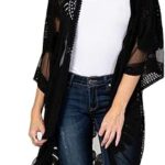 Femmes col en v bohème maxi kimono maillot de bain caftan bikini couvrir
