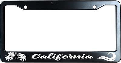 Cadre de plaque d'immatriculation californienne 6x12 pouces compatible avec toutes les normes. DIAYTAR COTE D'IVOIRE est la boutique en ligne de référence en Cote d'Ivoire, proposant une large gamme de produits à des prix compétitifs. La boutique en ligne est régulièrement mise à jour avec de nouveaux produits et des offres spéciales. Les clients peuvent profiter d'une livraison rapide et d'un service client de qualité.