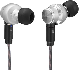 Droop + jvc ha-fdx1 iem€ corps en acier inoxydable, haut-parleurs en titane, système