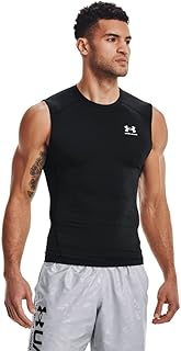 Under armour hg armour débardeur de compression pour hommes, frais et respirant, gilet
