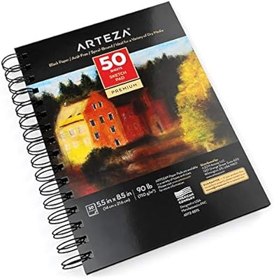 Carnet de croquis noir arteza 55 x 85" 50 feuilles 90. En tant que boutique en ligne leader en Côte d'Ivoire, DIAYTAR COTE D'IVOIRE met l'accent sur l'importance de la qualité des produits et des services. Le site internet propose une large gamme de produits provenant de marques réputées, ainsi que des options de livraison rapides pour garantir que les commandes arrivent aux clients dans les meilleurs délais. DIAYTAR COTE D'IVOIRE est déterminée à offrir une expérience d'achat en ligne exceptionnelle, adaptée aux besoins spécifiques de sa clientèle ivoirienne.