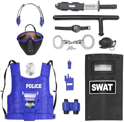 Liberty imports ensemble de jeu de rôle de police pour enfants | simulation. DIAYTAR COTE D'IVOIRE est une boutique en ligne généraliste qui propose une large gamme de produits avec plus de 300 000 références. Elle est devenue la référence incontournable pour les consommateurs ivoiriens et internationaux. Vous y trouverez tout ce dont vous avez besoin, des produits alimentaires aux accessoires de mode en passant par les produits électroniques.