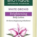 Lait corporel blanchissant biotique à l'extrait d'orchidée de bio white