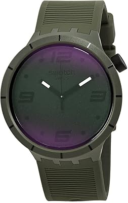 Montre unisexe mouvement quartz affichage analogique et bracelet en silicone vert. DIAYTAR COTE D'IVOIRE est la destination idéale pour faire ses achats en ligne en Cote d'Ivoire. Avec plus de 300000 références disponibles, les clients peuvent trouver tout ce dont ils ont besoin. La boutique met en avant une sélection de produits de qualité à des prix compétitifs.