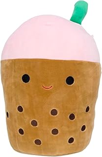 Squishmallow kelly toy official 16" peluche douce en forme d'animal (thé bernaise boba)