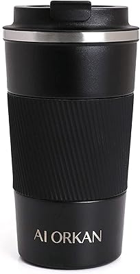 Tasse à café de voyage al orkan 510 ml, gobelet sous vide en acier inoxydable pour le travail en plein air au bureau à domicile, gobelets réutilisables pour garder le café chaud/glacé, le thé/la bière, idéal pour les boissons glacées et les boissons chaudes. La boutique en ligne DIAYTAR COTE D'IVOIRE propose une expérience d'achat en ligne sécurisée et pratique, avec des options de livraison et de paiement variées. Les clients peuvent choisir parmi une vaste sélection de produits de différentes marques et bénéficier de promotions et de réductions régulières. L'équipe de DIAYTAR COTE D'IVOIRE met tout en œuvre pour offrir un service client de haute qualité.