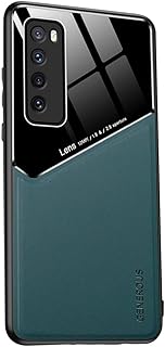 Grandcase pour nova 7 5g ultra souple tpu + cuir dos mixte antichoc