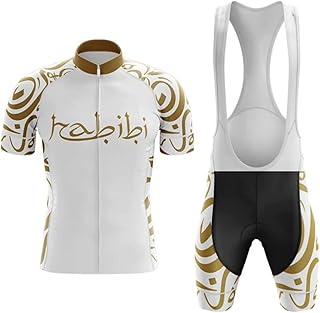 Habibi vêtements de cyclisme à manches courtes pour hommes, ensemble de cyclisme à