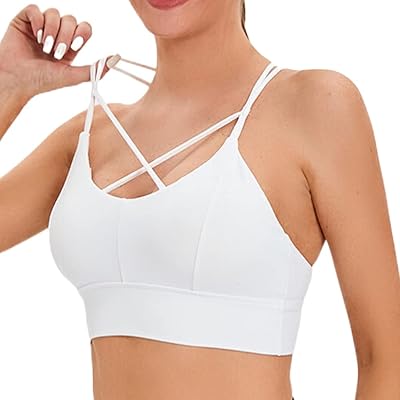 Soutien-gorge de sport sisi avec bretelles sur le devant - confortable et offrant