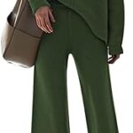 Ensemble de vêtements de sport deux pièces pour femme composé d'un pull, d'un