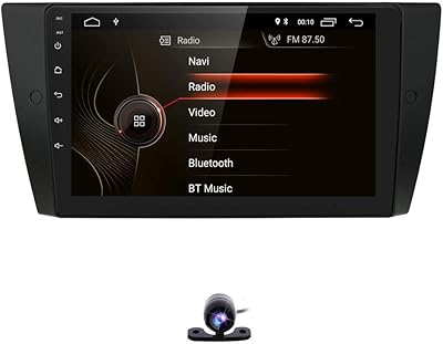 Autoradio android 10 bluetooth pour bmw série 3 e90/e91/e92/e93 2006-2012, navigation gps