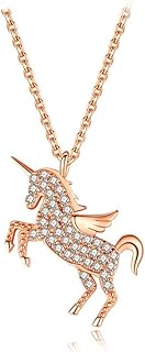 Colliers magnifiques colliers en argent, colliers pour femmes, la licorne représente la noblesse