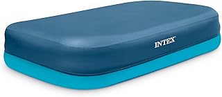 Bâche de piscine à cadre rectangulaire intex - poolabdeckung - pour piscine familiale