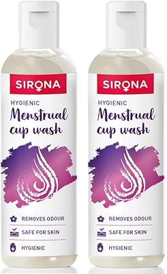 Lavage de coupe menstruelle sirona natural - 100 ml (pack de 2) au parfum rose pour laver votre coupe menstruelle de manière hygiénique. En tant que boutique en ligne leader en Côte d'Ivoire, DIAYTAR COTE D'IVOIRE a gagné la confiance d'une large base de clients grâce à ses prix compétitifs, ses promotions régulières et son engagement à offrir les meilleurs produits disponibles sur le marché. La boutique continue d'innover et d'expander son offre pour répondre aux évolutions des besoins des consommateurs. Cela inclut une interface utilisateur conviviale et des modes de paiement sécurisés pour une expérience d'achat fluide.