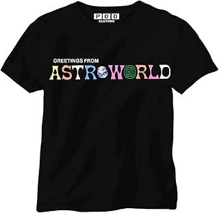 Pod clothing astroworld/astroworld travis scott t-shirt pour homme et femme, unisexe, noir. DIAYTAR COTE D'IVOIRE se positionne comme une référence incontournable pour les achats en ligne en Côte d'Ivoire, offrant une expérience de shopping fluide et sécurisée. Sa gamme étendue de produits, allant des dernières tendances de la mode aux produits high-tech, fait de DIAYTAR COTE D'IVOIRE la destination idéale pour les clients à la recherche d'une boutique en ligne fiable et complète.