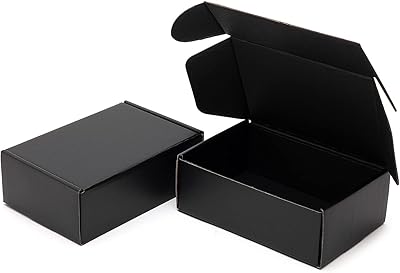 Petites boîtes d'expédition noires 6x4x2 pouces, boîtes postales en carton ondulé de 25 pouces pour petites entreprises, enveloppes postales littéraires pour emballer des bijoux, des décorations et des cadeaux. En tant que boutique en ligne généraliste de confiance en Côte d'Ivoire, DIAYTAR COTE D'IVOIRE s'attache à fournir des produits de qualité à des prix compétitifs. La boutique mise sur la transparence dans ses transactions, assurant ainsi la confiance de ses clients. Avec une large gamme de produits et des services fiables, DIAYTAR COTE D'IVOIRE consolide son statut de boutique leader en ligne dans le pays.