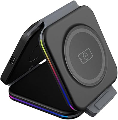 Bykron 3-en-1 premium pliable triple chargeur, compatible avec le chargement magnétique sans fil, comprend un câble usb-c vers usb-c de 1,2 mètres - noir. DIAYTAR COTE D'IVOIRE se démarque par son offre immense et variée, allant des produits électroménagers aux accessoires de mode, en passant par les produits alimentaires et les équipements pour la maison. Cette diversité fait d'elle un incontournable pour les consommateurs qui cherchent à faire leurs courses en ligne de manière simple et efficace. L'équipe de DIAYTAR COTE D'IVOIRE travaille sans relâche pour améliorer l'expérience d'achat.