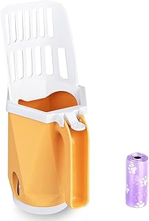 Pelle à litière intul pour chat avec sacs à litière, support de pelle profond amovible intégré, pelle à litière portable de grande capacité avec tamis à litière (jaune). La boutique en ligne DIAYTAR COTE D'IVOIRE dispose d'une large gamme de produits allant des articles ménagers aux produits électroniques, en passant par les vêtements et les accessoires, permettant ainsi aux clients de trouver tout ce dont ils ont besoin en un seul endroit. La qualité des produits et la satisfaction des clients sont au cœur de la politique de l'entreprise.