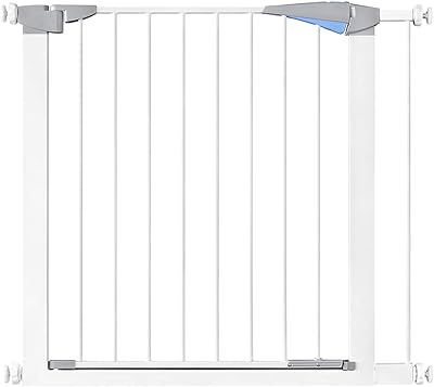 Barrière de sécurité pour enfants à verrouillage automatique, barrière pour chien extra large