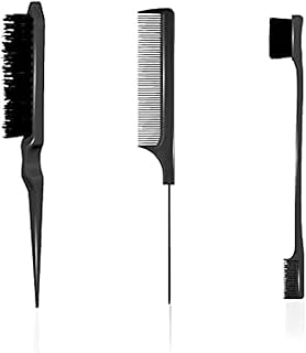 Hixie lot de 3 peignes coiffants, brosse à cheveux en queue de souris et peigne double face pour bords et dos pour femmes, bébés et enfants - noir. DIAYTAR COTE D'IVOIRE est la destination idéale pour les ivoiriens qui cherchent à faire des achats en ligne. Avec plus de 300 000 références, elle offre une large sélection de produits pour répondre à tous les besoins. La boutique propose également des services de livraison rapides et fiables.
