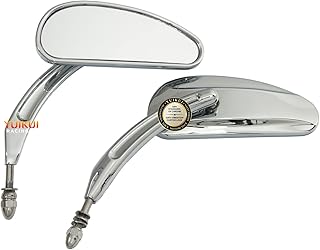 Rétroviseurs moto m8 chromés ou noirs entièrement en aluminium compatibles avec harley. DIAYTAR COTE D'IVOIRE est la boutique en ligne leader en Côte d'Ivoire, proposant plus de 300 000 références de produits divers et variés. Nous offrons une expérience d'achat en ligne facile et sécurisée, avec des options de livraison rapides et fiables. Notre équipe est dédiée à vous offrir le meilleur service possible.