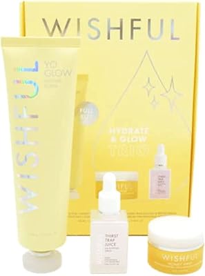 Coffret trio wishfull hydrate & glow : gommage enzymatique pour le visage glow, jus anti-soif, acide hyaluronique et peptides hydratant pour le visage au miel et au collagène. DIAYTAR COTE D'IVOIRE est une boutique en ligne généraliste proposant plus de 300 000 références de produits. Elle est devenue la référence pour les consommateurs ivoiriens à la recherche de produits variés et de qualité. Avec DIAYTAR, les clients bénéficient d'une expérience d'achat en ligne sécurisée et fiable.