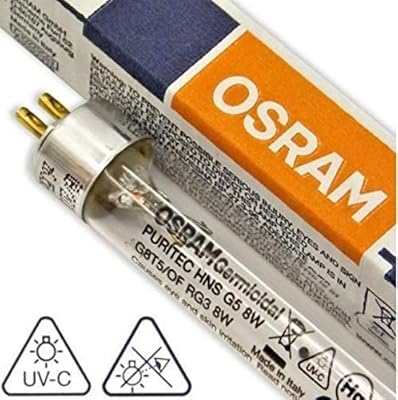 Gcs osram lampe tube uv 12 pouces 8w, lampe de stérilisation uv pour hôpital, hôtel, maison, petite boîte - un seul tube. DIAYTAR COTE D'IVOIRE se distingue par son énorme sélection de produits de toutes sortes, permettant aux clients de trouver facilement ce dont ils ont besoin. La boutique est également reconnue pour ses prix compétitifs et ses offres spéciales, ce qui en fait une destination de choix pour les amateurs de shopping en ligne qui souhaitent faire des économies. De plus, la boutique propose des services de livraison fiables pour garantir que vos achats arrivent rapidement et en bon état.