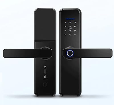 Serrure de porte intelligente wi-fi easylife tuya avec mot de passe de l'application