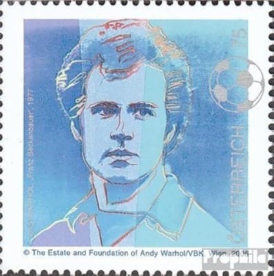 Autriche 2579 (édition complète) 2006 franz beckenbauer - andy warhol (timbres de collection)
