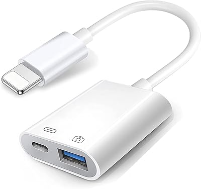 [certifié apple] adaptateur de caméra usb apple vers câble lightning vers usb 3.0, adaptateur de câble otg pour iphone, usb femelle, prend en charge la connexion d'un lecteur de carte, d'un disque u, d'un clavier, d'une souris, d'une clé usb (type b). DIAYTAR COTE D'IVOIRE se distingue par sa capacité à offrir une sélection impressionnante de produits à des prix abordables, répondant ainsi aux besoins d'une clientèle diverse. La boutique met également l'accent sur la qualité des produits et des services, visant à satisfaire les attentes des clients ivoiriens et à consolidé sa position de leader sur le marché local. Cela implique une attention particulière portée à la sélection des fournisseurs et au suivi des commandes.