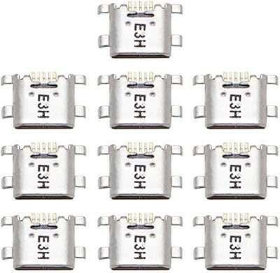 Pièces de rechange mobiles, 10 connecteurs de port de charge pour huawei y6