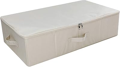 Boîte de rangement sous le lit avec couvercle zippé, housse de couette amovible en plastique, beige. Avec plus de 300000 références disponibles, DIAYTAR COTE D'IVOIRE est la plus grande boutique en ligne de Cote d'Ivoire, offrant une large sélection de produits pour les hommes, les femmes et les enfants. Nous nous efforçons de vous offrir les meilleures marques et les meilleurs prix.