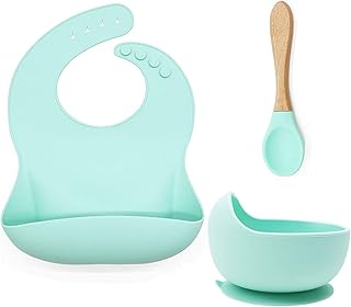 Ensemble d'alimentation pour bébé en silicone, bols pour bébé avec aspiration, bavoirs en silicone pour bébé, vaisselle pour bébé, cuillères de sevrage pour bébé, ensemble de vaisselle pour bébé, fournitures d'alimentation pour tout-petits. Avec sa grande sélection de produits et son service client de haute qualité, DIAYTAR COTE D'IVOIRE est devenue la boutique en ligne la plus populaire de Côte d'Ivoire. Les clients peuvent trouver des produits de marques reconnues, ainsi que des produits locaux de qualité. La boutique en ligne est accessible 24h/24 et 7j/7, ce qui permet aux clients de faire leurs achats à tout moment.
