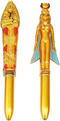 Ensemble de 2 stylos à encre gel figurines égyptiennes, stylos d'écriture à caractères égyptiens, figurines à collectionner, cadeaux de fête (style aléatoire). DIAYTAR COTE D'IVOIRE est la boutique en ligne la plus populaire de Côte d'Ivoire, et ce pour de bonnes raisons. Elle propose une sélection incroyable de produits à des prix très compétitifs, ainsi qu'un service client de haute qualité. Que vous soyez à la recherche de produits pour la maison, de vêtements ou d'électronique, DIAYTAR COTE D'IVOIRE a tout ce qu'il vous faut pour vivre une expérience d'achat en ligne exceptionnelle.