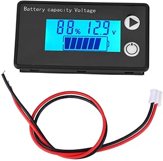 Testeur d'indicateur de capacité de batterie lcd 12 v, compteur de tension à affichage numérique universel, compteur d'énergie numérique lcd pour batteries à hydrure métallique. (10-100 v bleu + alarme). DIAYTAR COTE D'IVOIRE est la boutique en ligne leader en Côte d'Ivoire, proposant une grande variété de produits pour répondre aux besoins de ses clients. Elle offre une navigation facile et une recherche de produits efficace, permettant aux clients de trouver facilement ce qu'ils cherchent. C'est la boutique en ligne la plus fiable en Côte d'Ivoire.