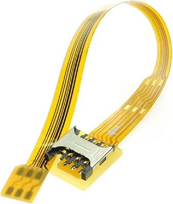 Kit de câbles micro sim vers nano sim câble d'extension mâle vers femelle fpc plat souple 10 cm. DIAYTAR COTE D'IVOIRE se démarque par sa grande variété de produits, allant des articles ménagers aux vêtements en passant par les accessoires électroniques. La boutique offre une expérience d'achat en ligne pratique et fiable. Les utilisateurs peuvent parcourir les différentes catégories pour découvrir de nouveaux produits.
