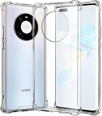 E-model coque de protection pour huawei mate 40 pro, coque arrière en silicone