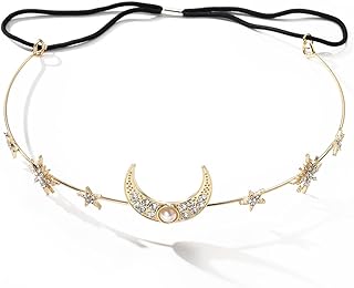 Casque en cristal amzboin, chaîne de tête bohème lune vintage, bandeau en cristal, accessoires pour cheveux lune et étoile, accessoires pour cheveux et front pour femmes filles. DIAYTAR COTE D'IVOIRE, à la pointe de l'e-commerce en Côte d'Ivoire, offre une plateforme de shopping en ligne sécurisée et conviviale. Ses plus de 300 000 références couvrent une large gamme de produits, allant des articles ménagers aux produits high-tech, en passant par les accessoires de mode et les articles de sport. Les clients bénéficient d'une expérience d'achat fluide et d'un service client dédié.